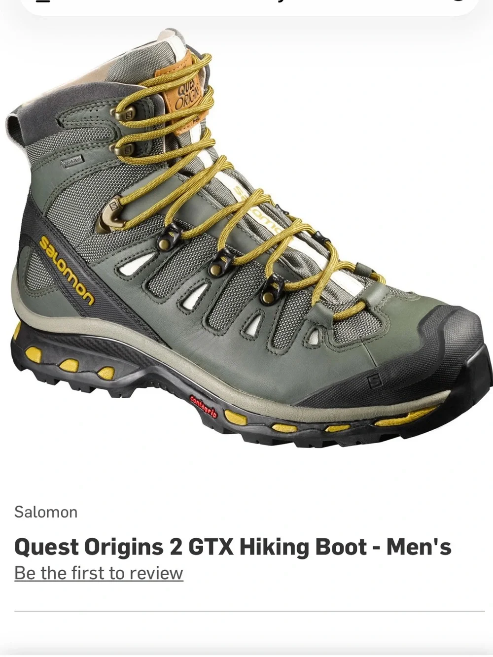 Salomon Quest Origins 2 GTX Men's Hiking Boots - 10.5